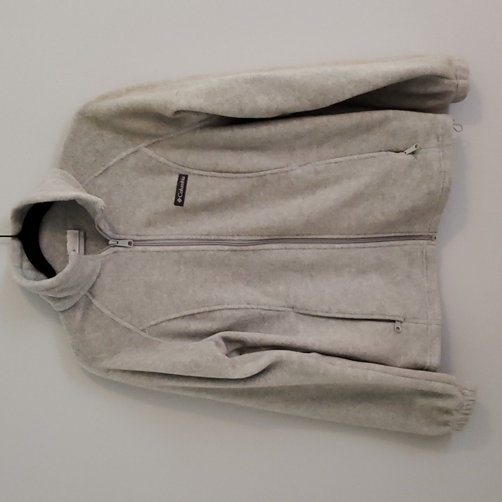 Womens Columbia fleece jacket size Medium  EUC